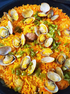 野菜ジュースでフライパンパエリア-レシピのメイン写真