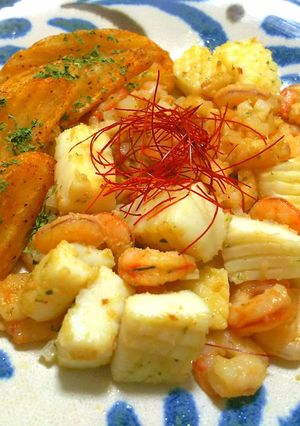 冷凍食材で簡単◎ガーリックシュリンプ-レシピのメイン写真