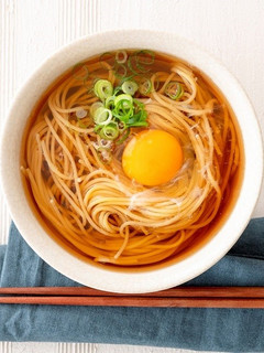 糖質ひかえめ 月見そば-レシピのメイン写真