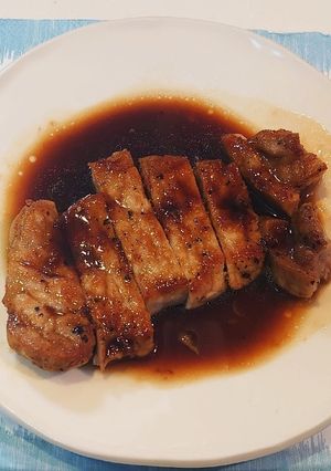 ウチの『トンテキ』簡単だから食べてみて!-レシピのメイン写真