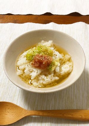 ごま油香る♡だし茶漬け-レシピのメイン写真