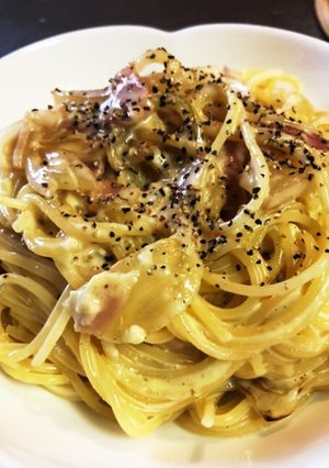 娘のお気に入りカルボナーラ-レシピのメイン写真