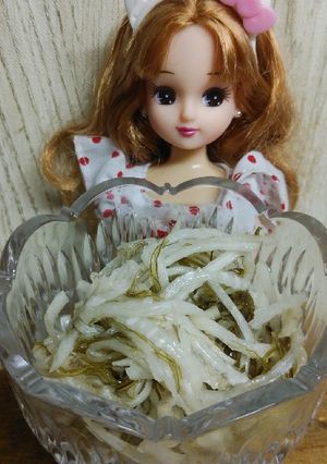 リカちゃん♡大根の甘酢おかず昆布和え✤-レシピのメイン写真