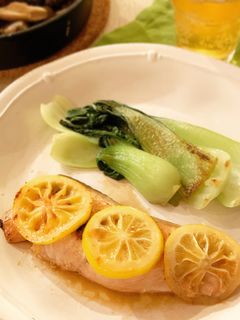 鮭のムニエル レモンバターソースがけ-レシピのメイン写真