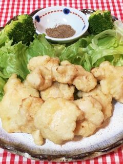 鶏胸肉の柔らか中華風天ぷら-レシピのメイン写真
