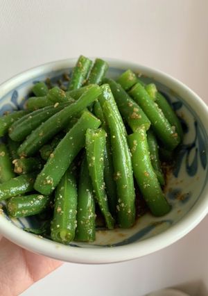 簡単！いんげんのごま和え-レシピのメイン写真