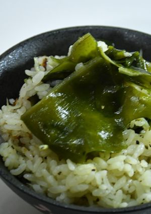 簡単炊き込み「しらすわかめごはん」-レシピのメイン写真