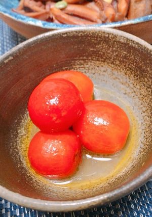 ミニトマトのハニービネガー漬け♡-レシピのメイン写真