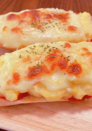 ポテサラチーズトースト-レシピのメイン写真