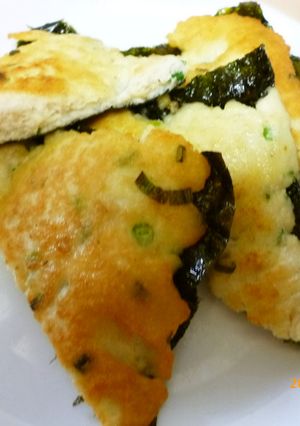 鶏ひき肉の磯辺焼き-レシピのメイン写真