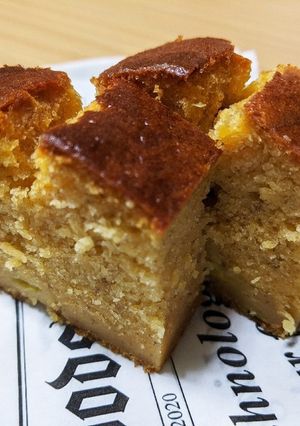 完熟バナナとちょっこっと野菜ケーキ-レシピのメイン写真