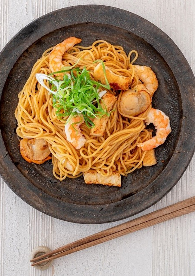 たんぱく質たっぷり 海鮮焼きそば-レシピのメイン写真