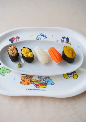 1歳誕生日☆赤ちゃん握り寿司-レシピのメイン写真