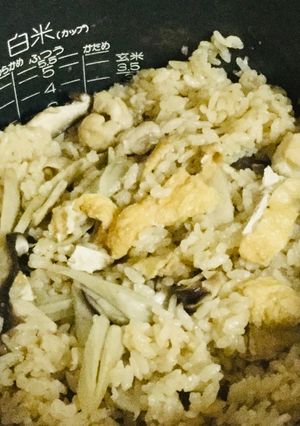 椎茸の炊き込みご飯-レシピのメイン写真