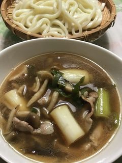 絶品☆ネギが美味しいキノコのつけ汁♡-レシピのメイン写真