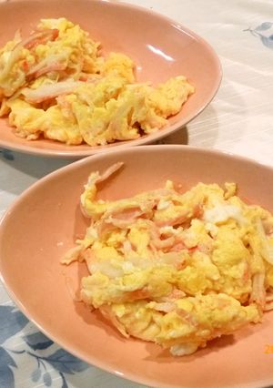 カニカマの中華風炒り玉子-レシピのメイン写真