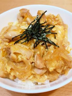 鶏肉ゴロゴロ卵トロトロ親子丼-レシピのメイン写真