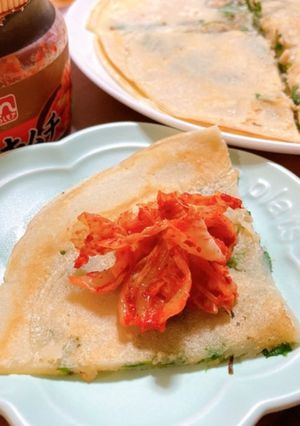 ニラクレープ(チヂミ)-レシピのメイン写真