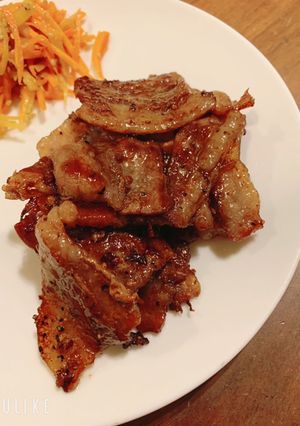 豚バラ肉の角煮風炒め-レシピのメイン写真