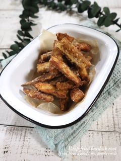 叩きごぼうの唐揚げ-レシピのメイン写真