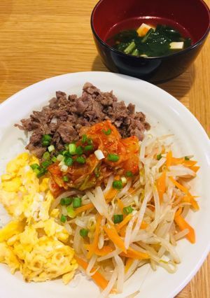 簡単過ぎるビビンバ風丼-レシピのメイン写真