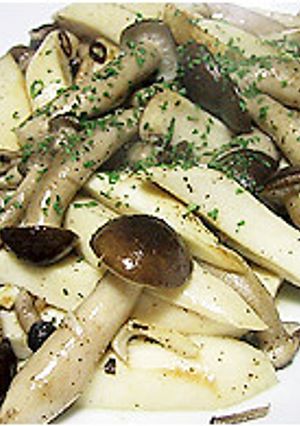 キノコのバターソテー-レシピのメイン写真