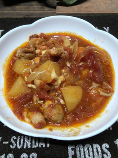 炊飯器で鶏肉のトマト煮-レシピのメイン写真