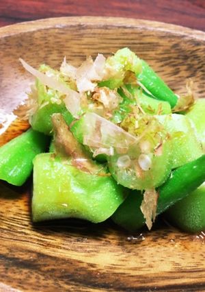 丸オクラポン酢-レシピのメイン写真