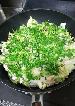 フライパンで野菜たっぷり重ね蒸し-レシピのメイン写真