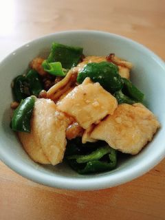 鶏胸肉とピーマンのにんにく炒め-レシピのメイン写真