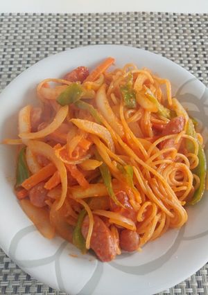 もちもち食感❗ワイルドナポリタン❗-レシピのメイン写真