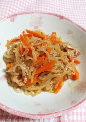 焼き肉のタレと鯖缶でヘルシーな炒め物-レシピのメイン写真