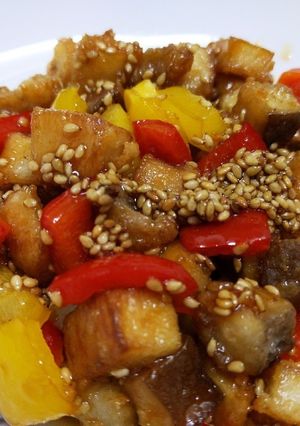 コロコロエリンギのごま醤油和え-レシピのメイン写真