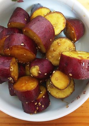簡単♪サツマイモの甘辛煮♪-レシピのメイン写真