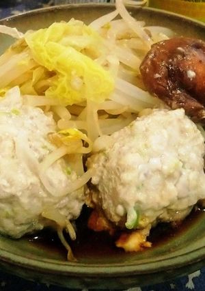 豚粗ひき肉や鶏ひき肉でこねない肉団子-レシピのメイン写真