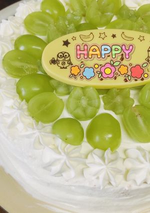 シャインマスカットケーキ-レシピのメイン写真