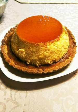 敬老の日にアーモンドタルト＆プリン-レシピのメイン写真