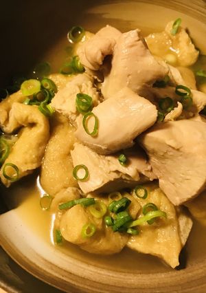 惣菜●鶏胸肉と薄揚げのあまから１カップ煮-レシピのメイン写真