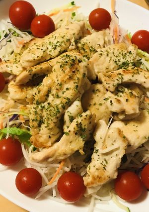 鶏肉のさっと炒め●そのままサラダソース-レシピのメイン写真
