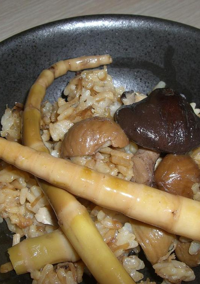甘栗と豚肉の中華おこわ-レシピのメイン写真