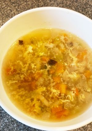 幼児食☆優しい野菜卵スープ-レシピのメイン写真