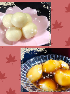 お彼岸だんご&みたらしあん団子はいかが♪-レシピのメイン写真