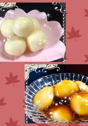 お彼岸だんご&みたらしあん団子はいかが♪-レシピのメイン写真