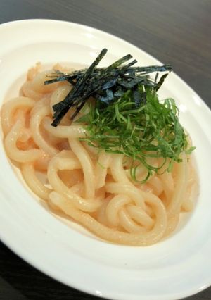 シンプルに明太子うどん-レシピのメイン写真