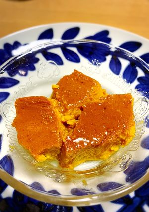 【私のための覚書】かぼちゃのプリン-レシピのメイン写真