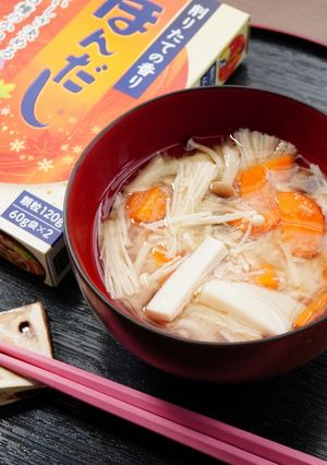 秋、きのこたっぷりの味噌汁-レシピのメイン写真