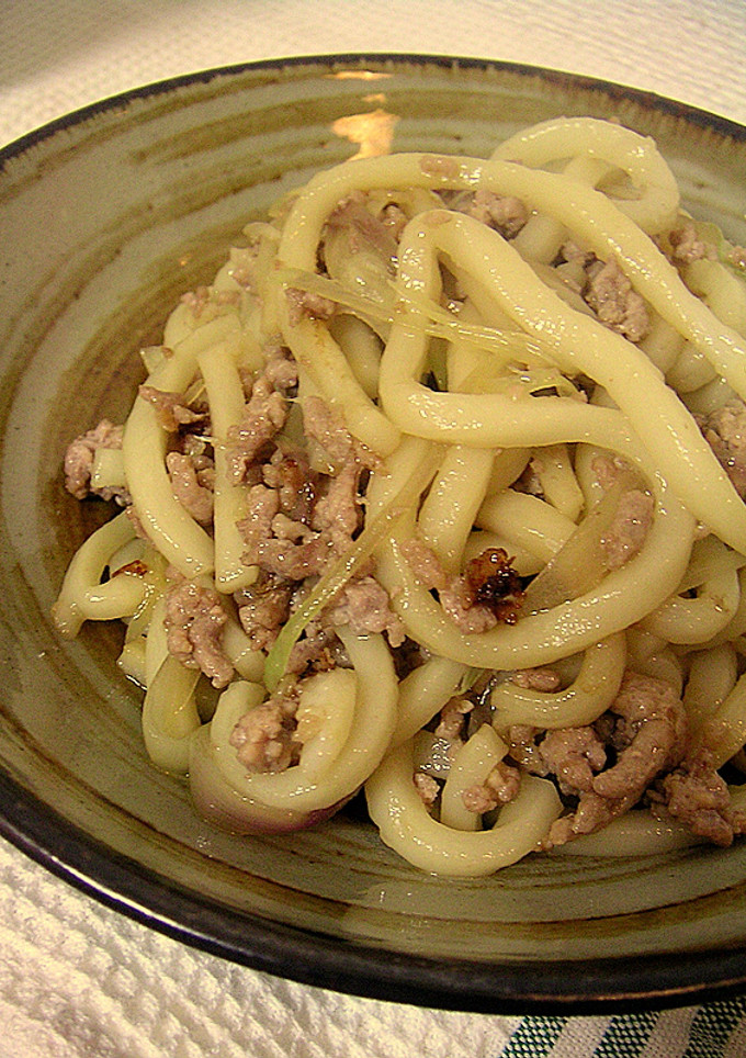 みょうがの焼きうどん-レシピのメイン写真