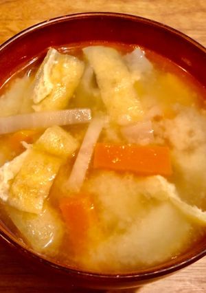 大根のお味噌汁-レシピのメイン写真