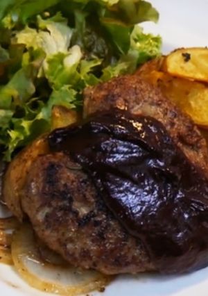 プロのハンバーグ-レシピのメイン写真