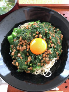 ネバネバ素麺アレンジ-レシピのメイン写真